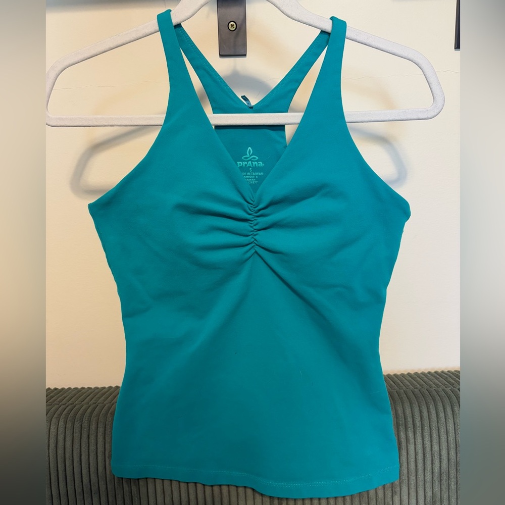 Prana Sabin Chakara yoga tank top with shelf bra